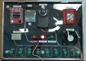 Fire alarm system board